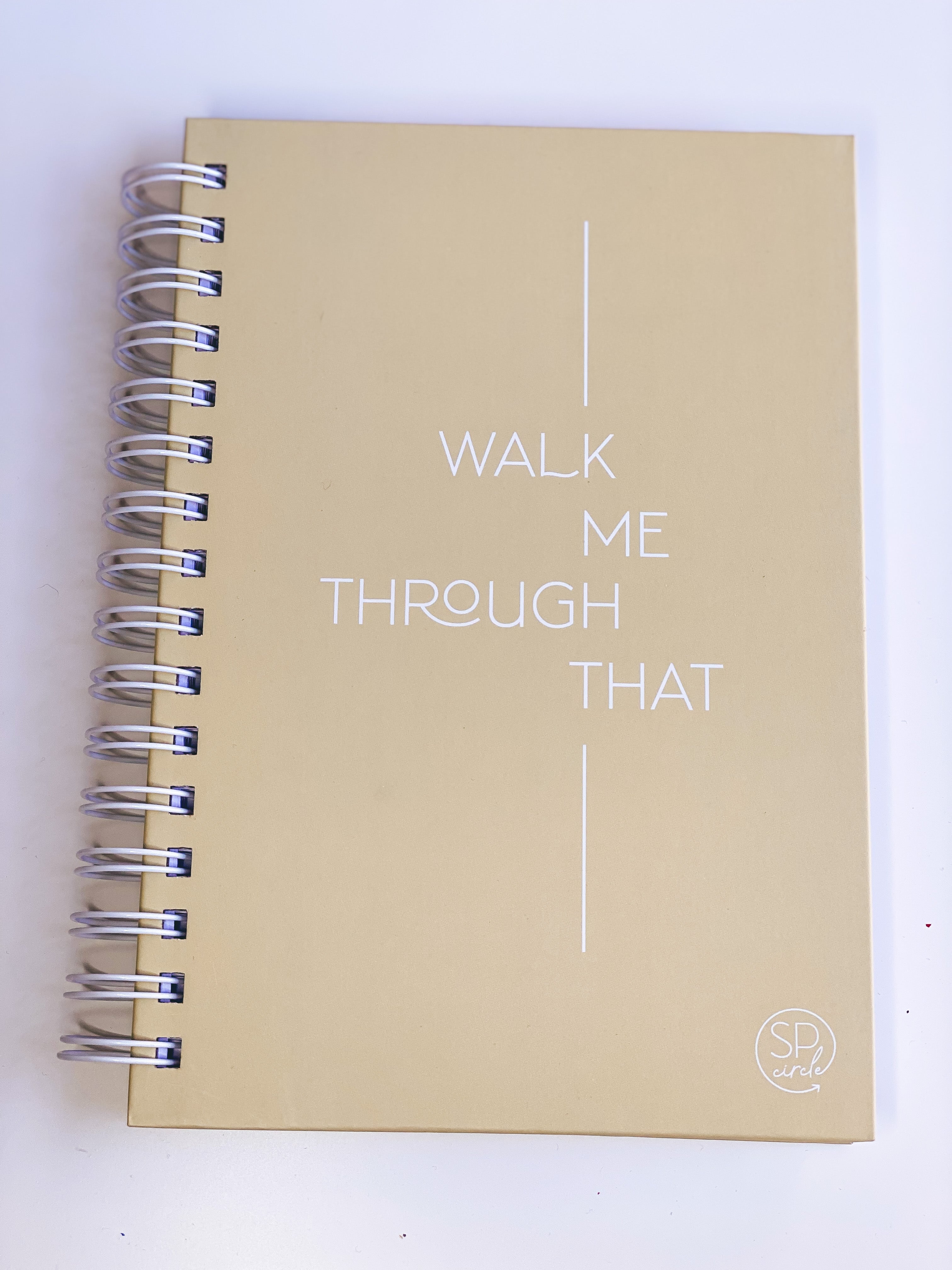 Walk Me Through That (lined journal)